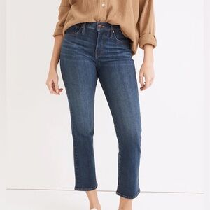MADEWELL Petite Cali Demi-Boot Jeans in Eastway Wash